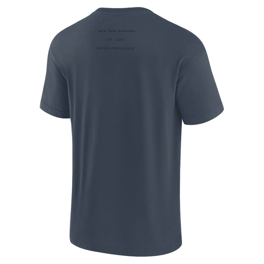 New York Rangers Fanatics Elements Weathered Tonal Future Ground T-Shirt