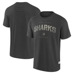 San Jose Sharks Fanatics Elements Weathered Tonal Future Ground T-Shirt