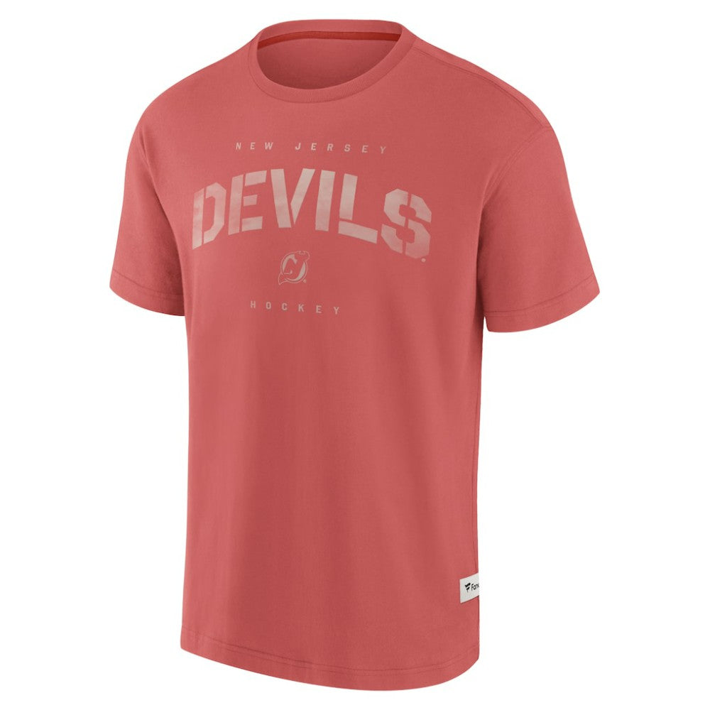 New Jersey Devils Fanatics Elements Weathered Tonal Future Ground T-Shirt