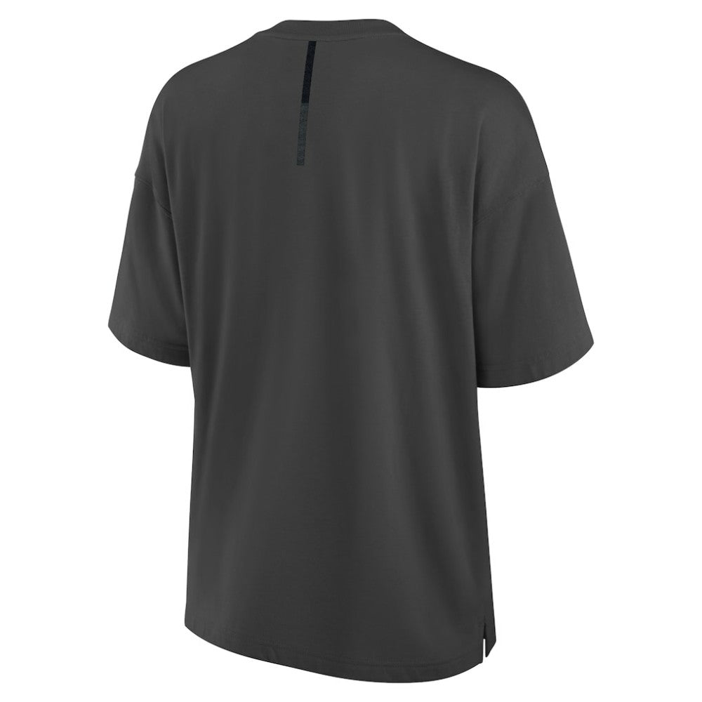 Pittsburgh Penguins Fanatics Women's Oversized Elements Raw Edge Future Ground T-Shirt