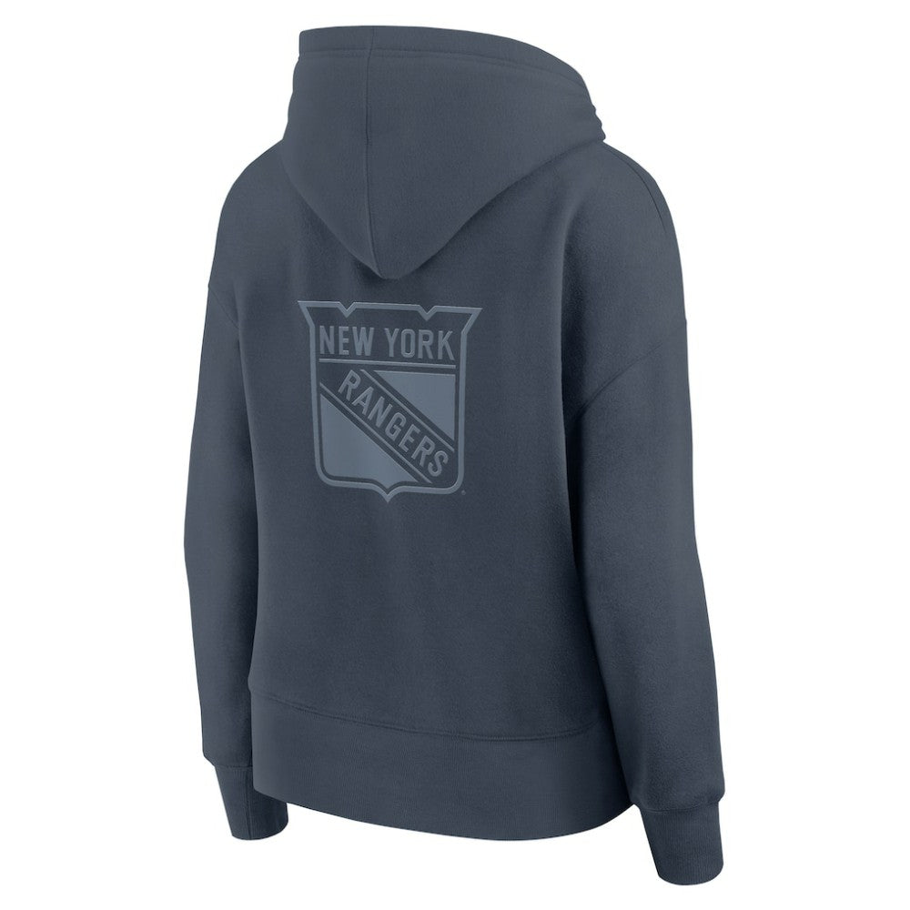 New York Rangers Fanatics Women's Elements Future Ground Subtle Tonal Pullover Hoodie
