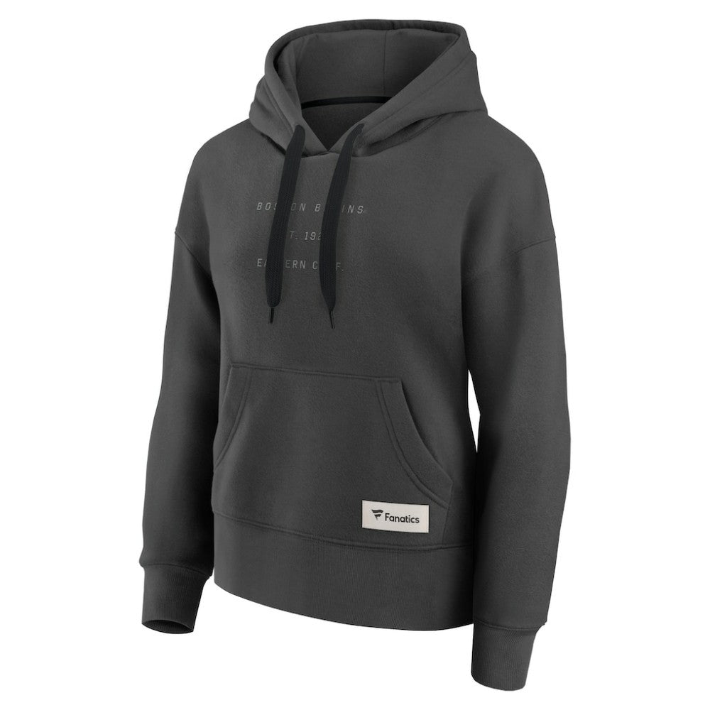 Boston Bruins Fanatics Women's Elements Future Ground Subtle Tonal Pullover Hoodie