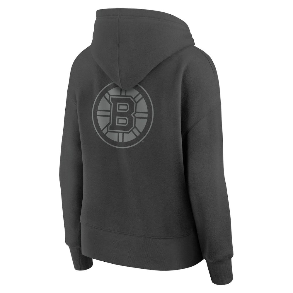 Boston Bruins Fanatics Women's Elements Future Ground Subtle Tonal Pullover Hoodie