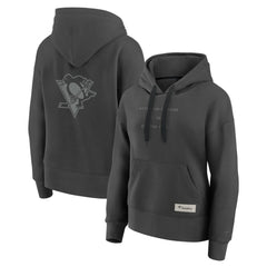 Pittsburgh Penguins Fanatics Women's Elements Future Ground Subtle Tonal Pullover Hoodie