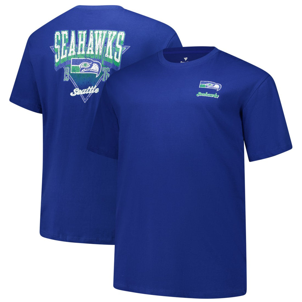 NFL Seattle Seahawks Big & Tall Throwback Logo T-Shirt