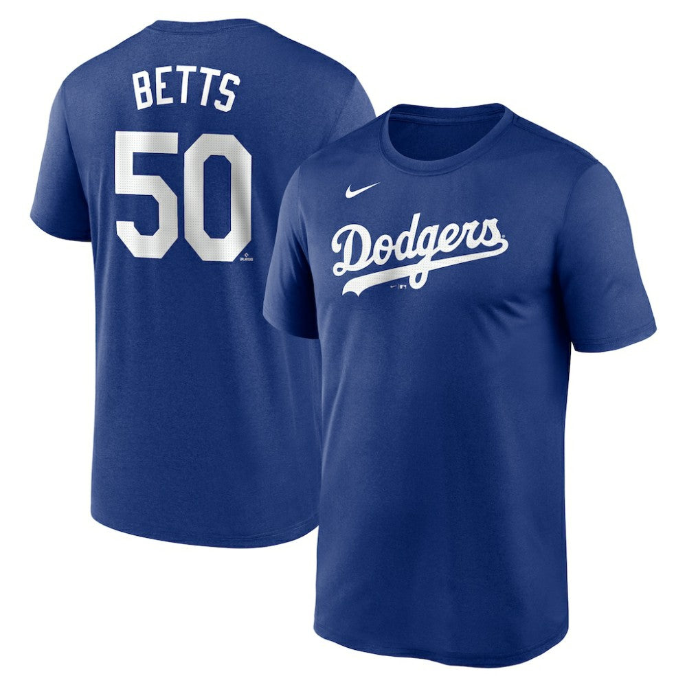 Mookie Betts Los Angeles Dodgers Legend Name & Number Performance T-Shirt - Royal | Nike