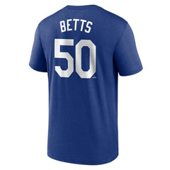 Mookie Betts Los Angeles Dodgers Legend Name & Number Performance T-Shirt - Royal | Nike