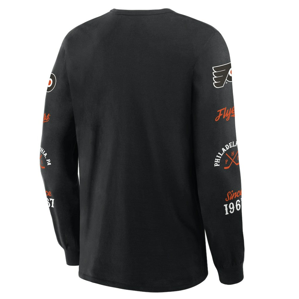 Philadelphia Flyers Fanatics Boxed In Legacy Long Sleeve T-Shirt
