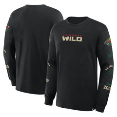 Minnesota Wild Fanatics Boxed In Legacy Long Sleeve T-Shirt
