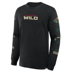 Minnesota Wild Fanatics Boxed In Legacy Long Sleeve T-Shirt