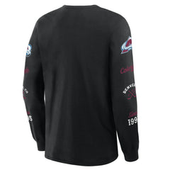 Colorado Avalanche Fanatics Boxed In Legacy Long Sleeve T-Shirt