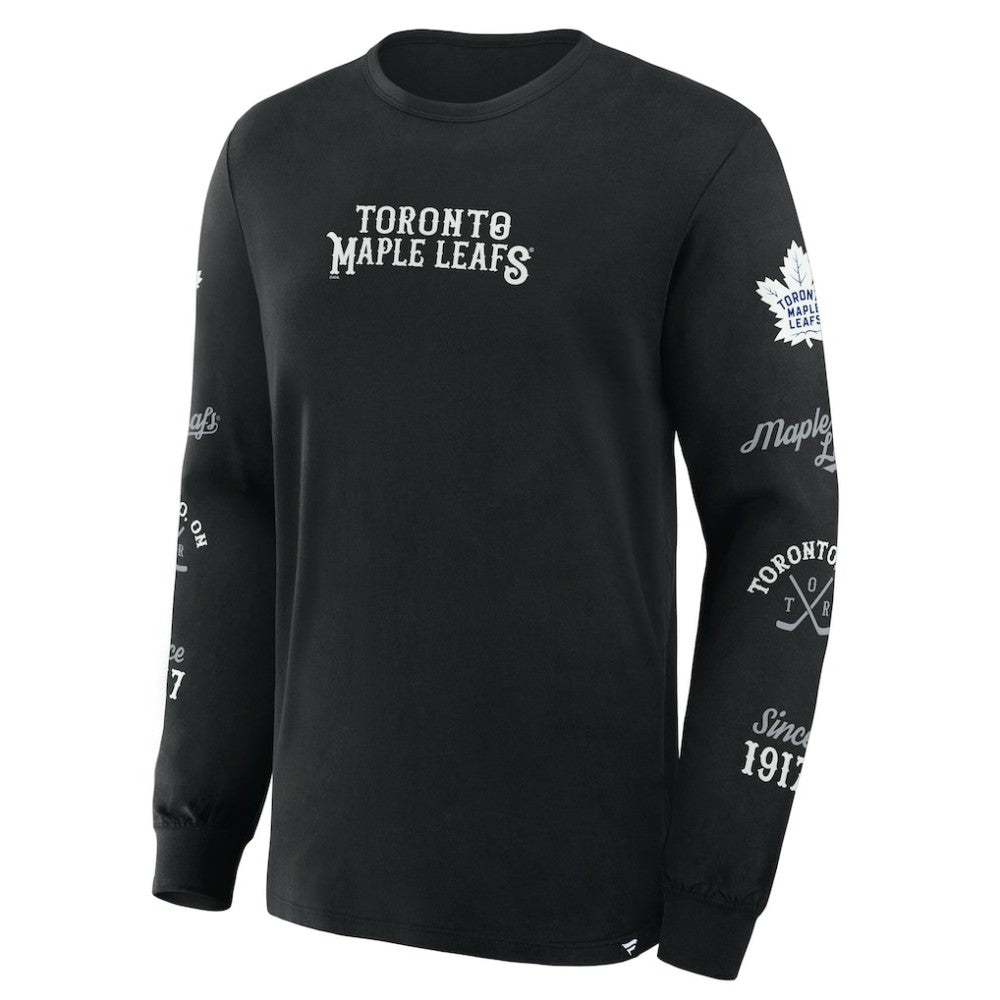 Toronto Maple Leafs Fanatics Boxed In Legacy Long Sleeve T-Shirt