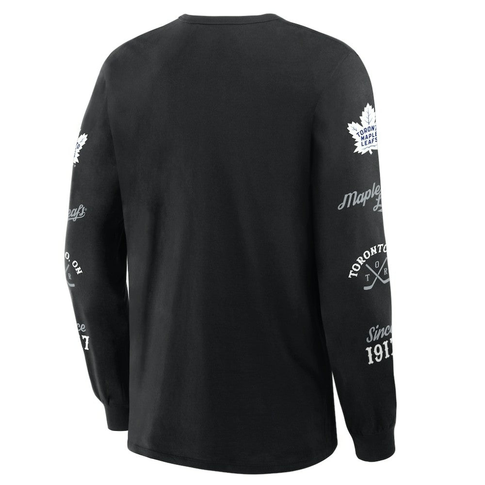 Toronto Maple Leafs Fanatics Boxed In Legacy Long Sleeve T-Shirt