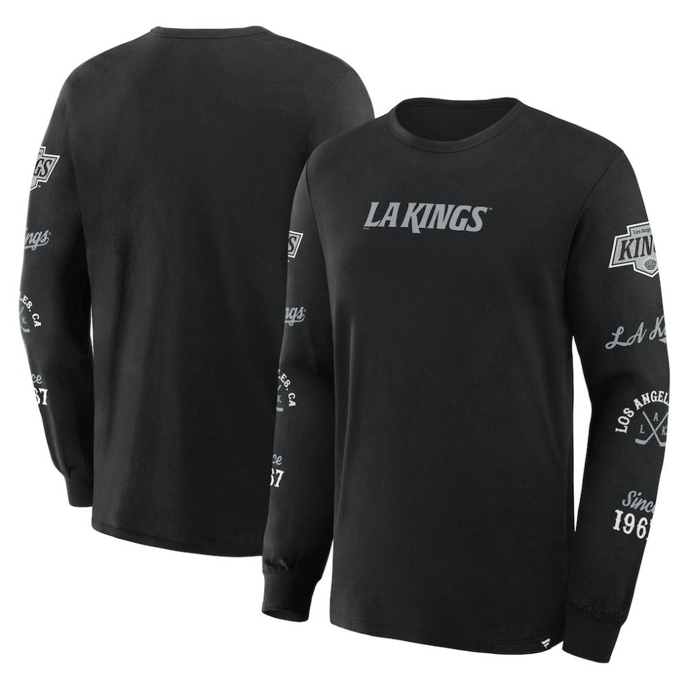 Los Angeles Kings Fanatics Boxed In Legacy Long Sleeve T-Shirt