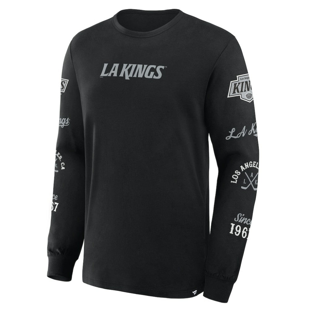 Los Angeles Kings Fanatics Boxed In Legacy Long Sleeve T-Shirt