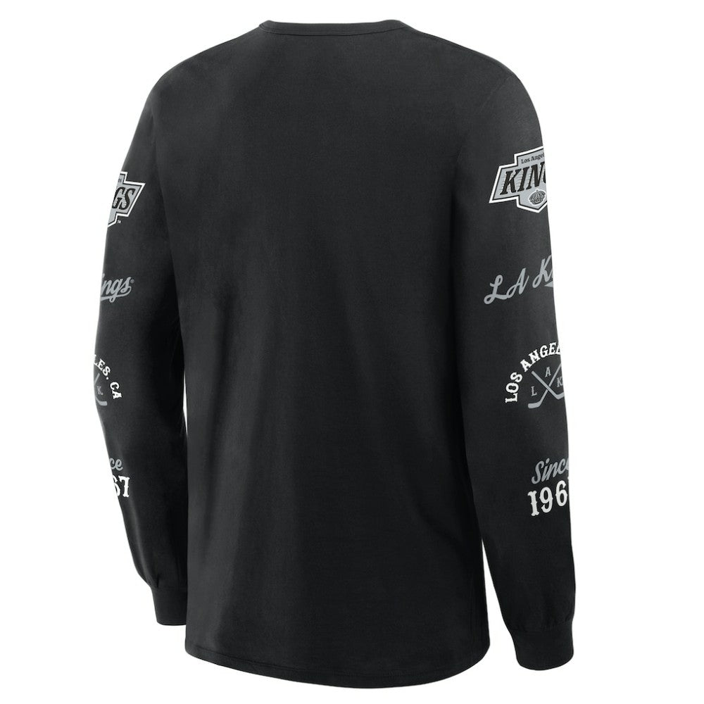 Los Angeles Kings Fanatics Boxed In Legacy Long Sleeve T-Shirt