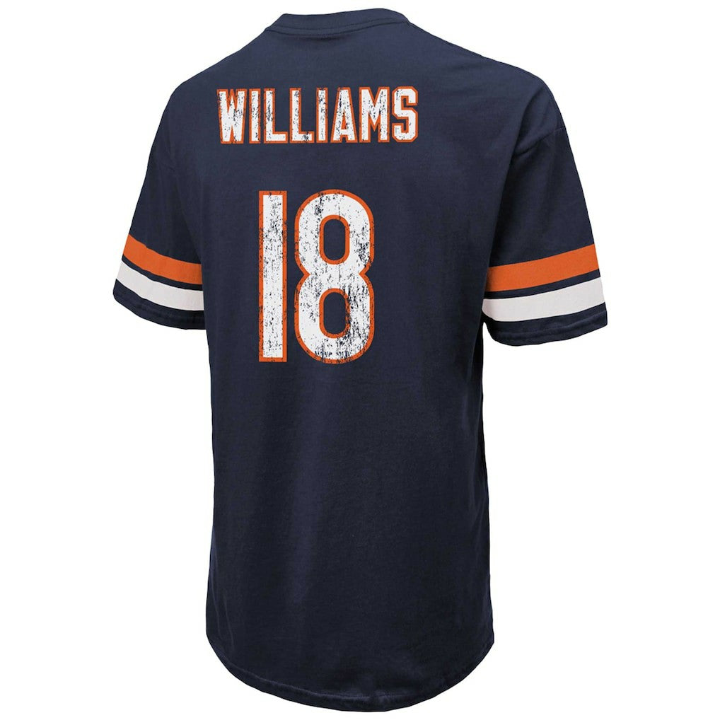 NFL Chicago Bears Caleb Williams  Majestic Threads Name & Number Oversize Fit T-Shirt