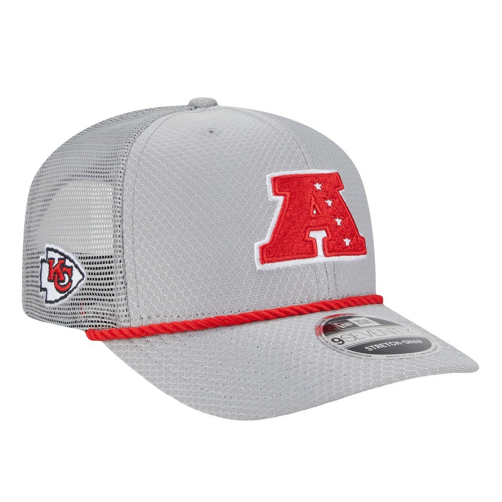 NFL Kansas City Chiefs 2025 Pro Bowl 9SEVENTY Stretch-Snap Hat
