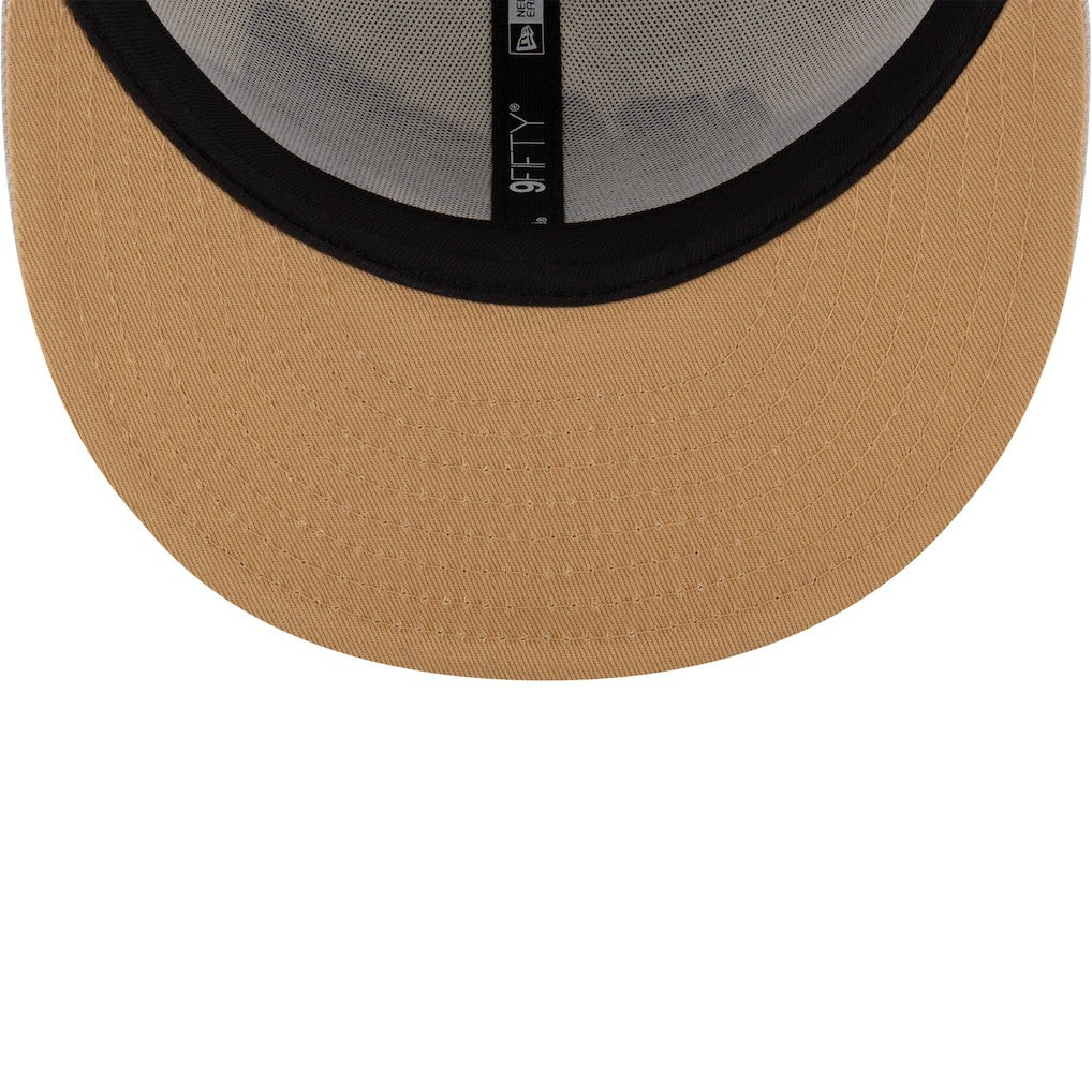 Boston Celtics 2024 NBA Finals Champions Locker Room 9FIFTY Snapback Hat - Cream | New Era cheap