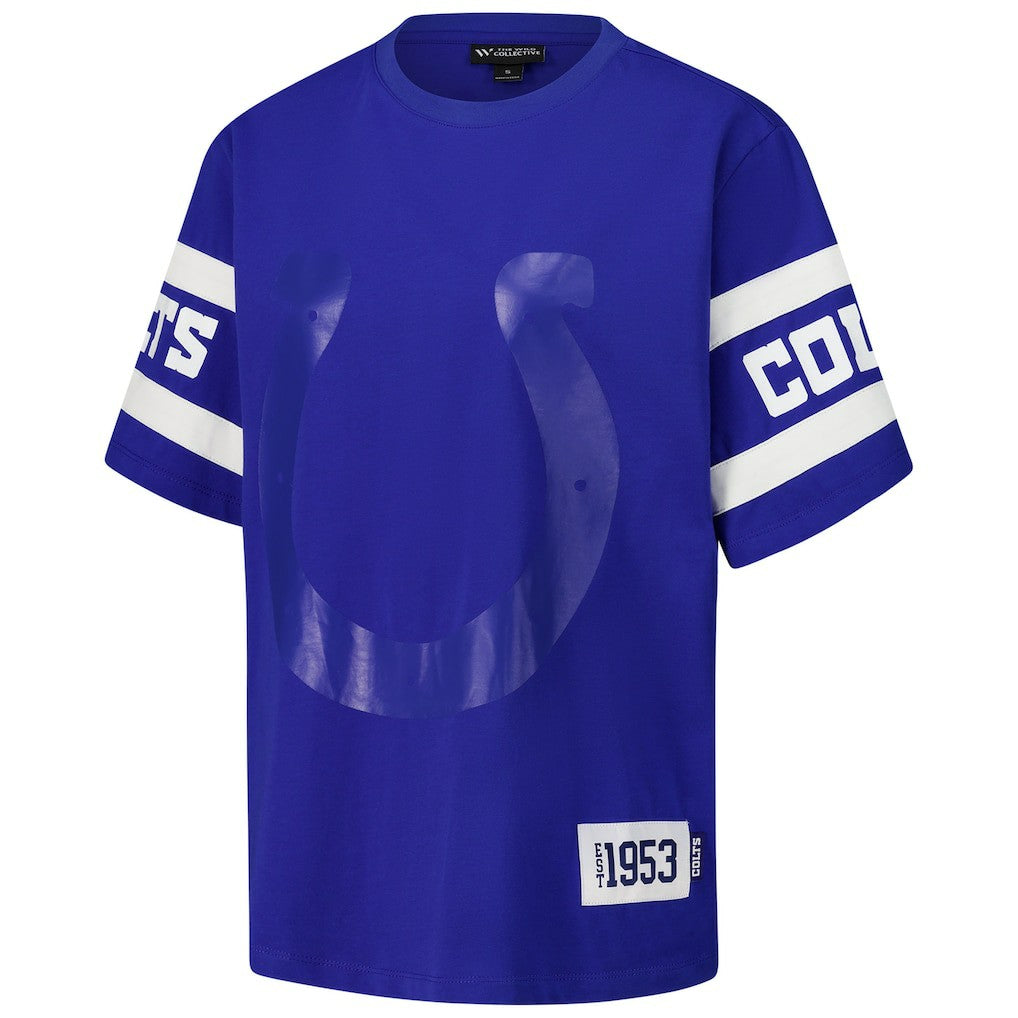 NFL Indianapolis Colts The Wild Collective Women's Drop Shoulder T-Shirt