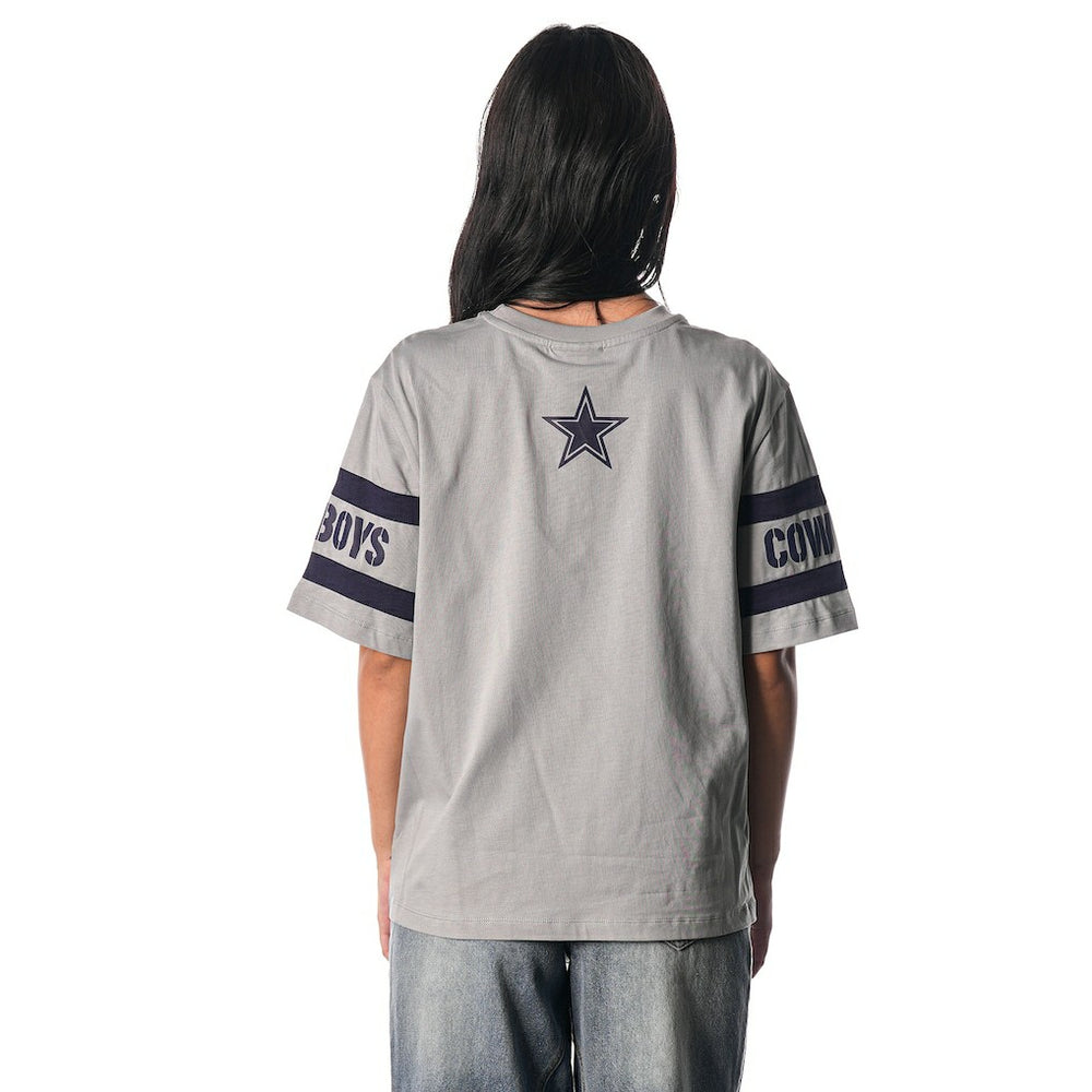 NFL Dallas Cowboys The Wild Collective Women's Drop Shoulder T-Shirt