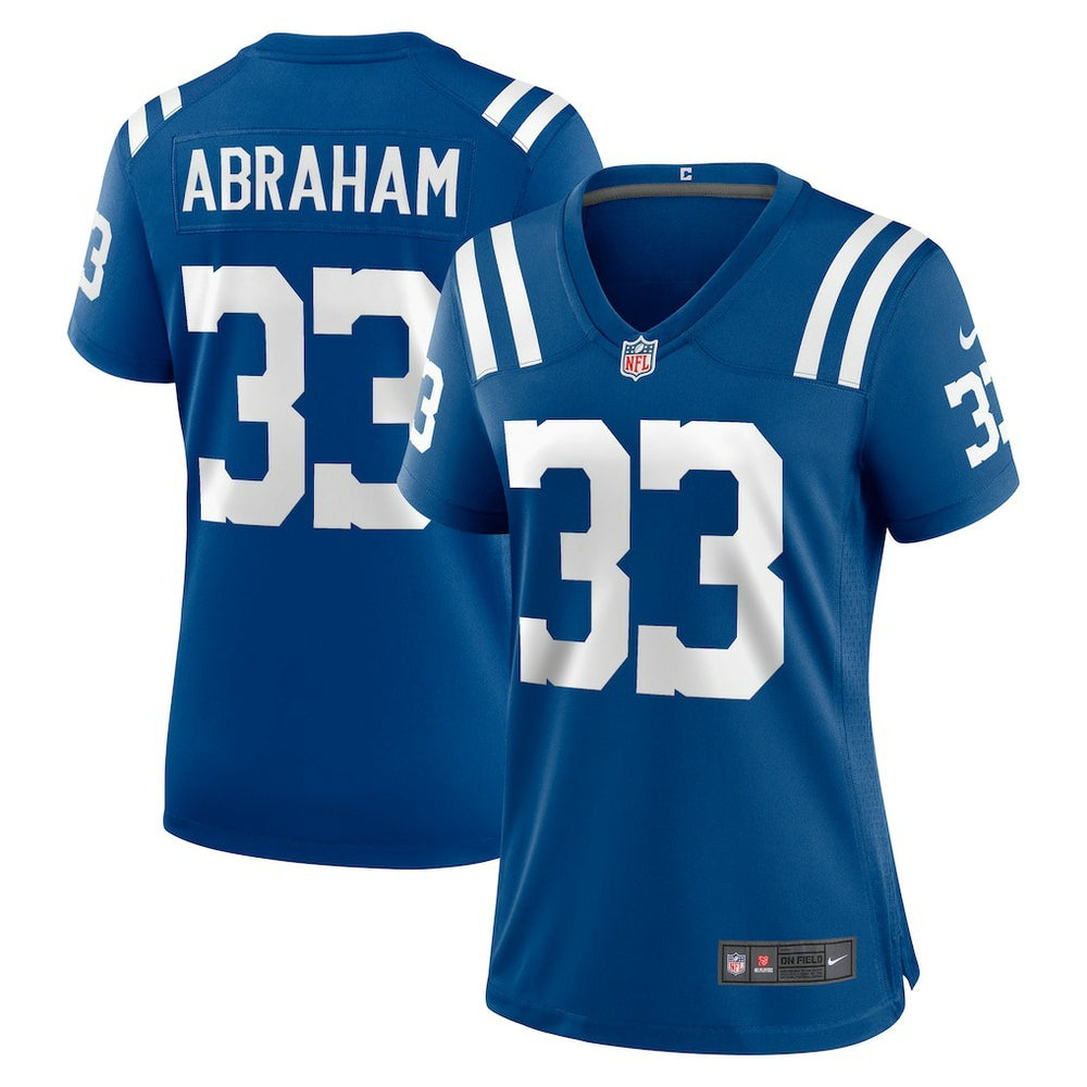 NFL Indianapolis Colts Micah Abraham  Women's Game Jersey