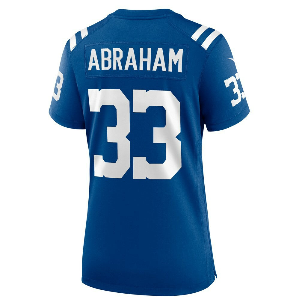 NFL Indianapolis Colts Micah Abraham  Women's Game Jersey