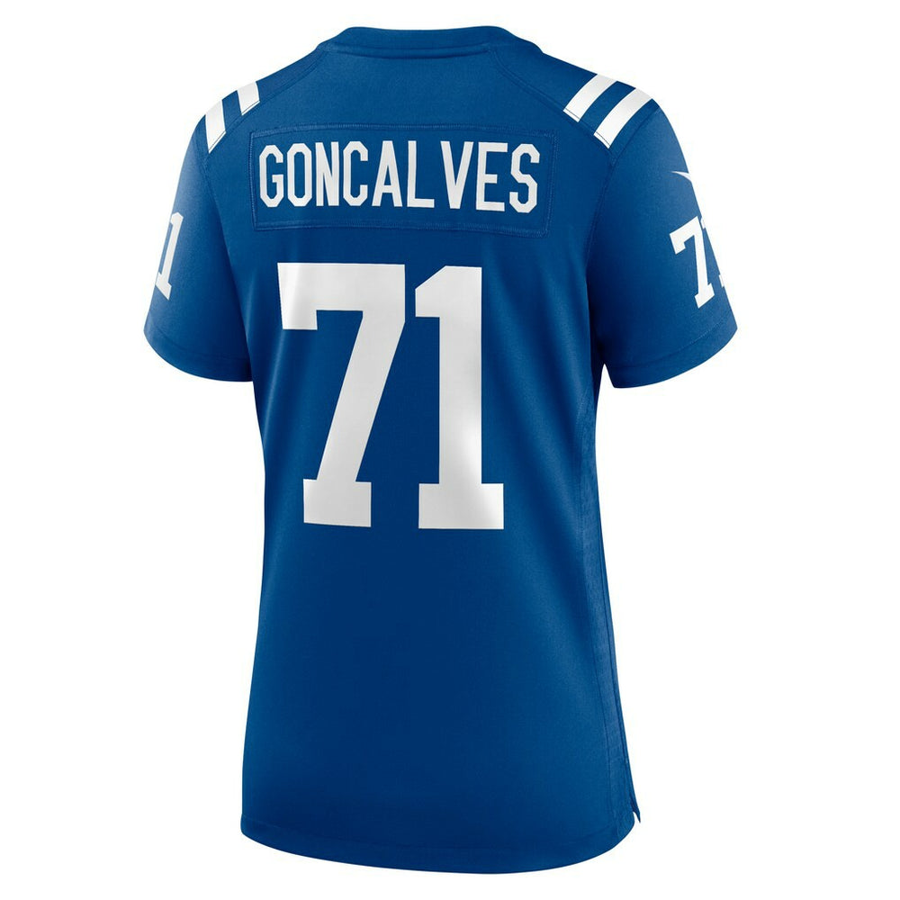 NFL Indianapolis Colts Matt Goncalves  Women's Game Jersey
