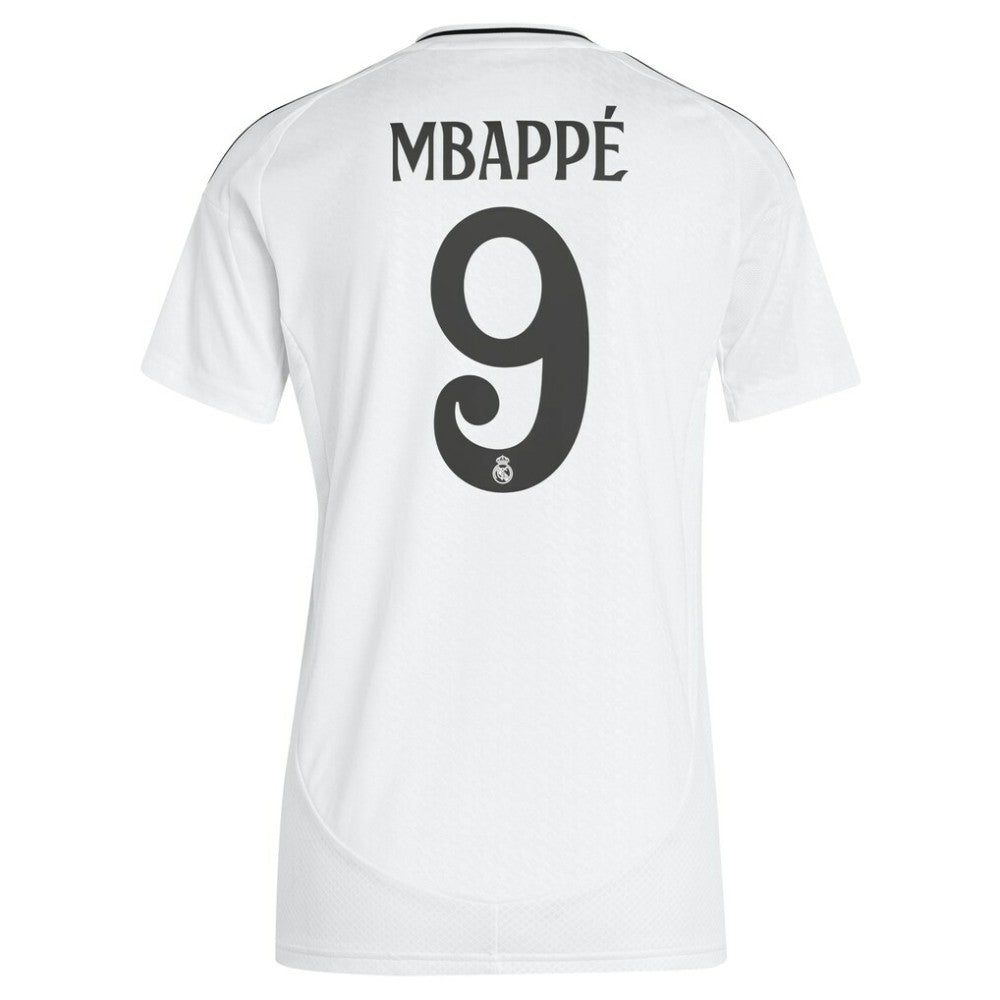Kylian Mbappé Real Madrid Women's 2024/25 Home Replica Player Jersey / Soccer Discount