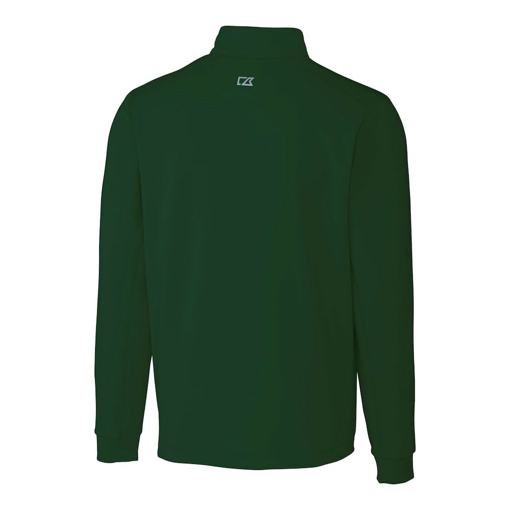 NFL New York Jets Cutter & Buck Primary Logo Traverse Stretch Quarter-Zip Top