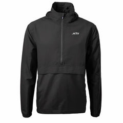 NFL New York Jets Cutter & Buck Monochromatic Logo Charter Eco Recycled Half-Zip Anorak Jacket