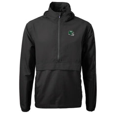 NFL New York Jets Cutter & Buck Helmet Charter Eco Recycled Half-Zip Anorak Jacket