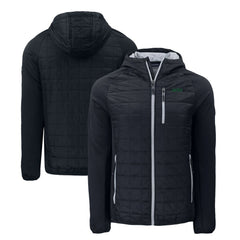 NFL New York Jets Cutter & Buck Primary Logo Rainier PrimaLoft Eco Full-Zip Hybrid Jacket
