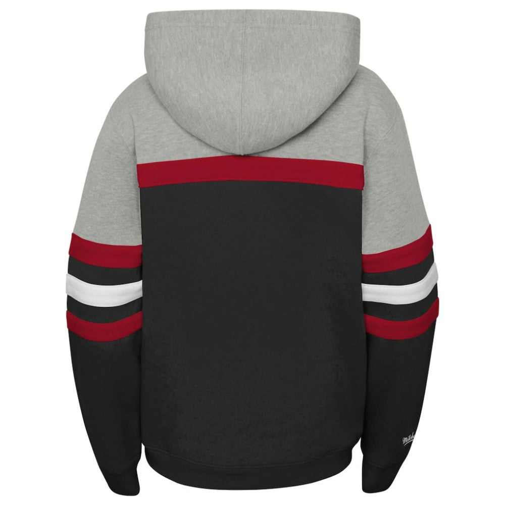 Detroit Red Wings Mitchell & Ness Youth Head Coach Pullover Hoodie