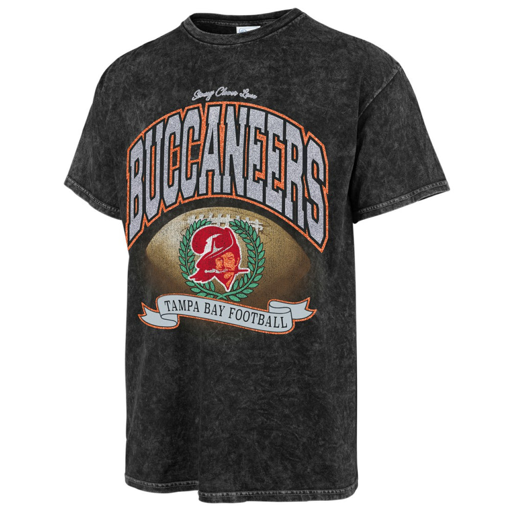 NFL Tampa Bay Buccaneers Stoney Clover Lane x '47 Women's Glitter Rocker Retro Tubular T-Shirt