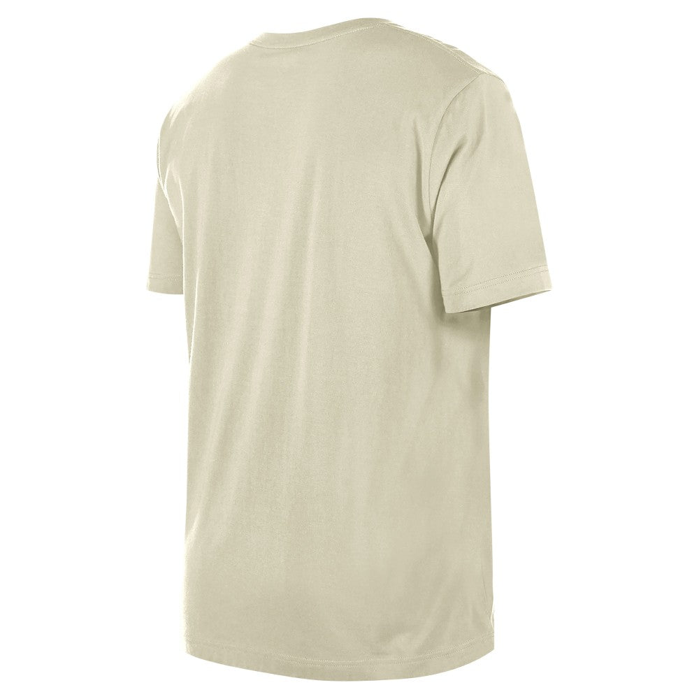 Miami Marlins Americana Flag Fill T-Shirt - Cream | New Era