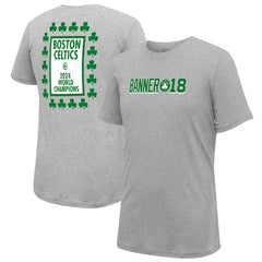 Boston Celtics Stadium Essentials 18-Time NBA Finals Champions Banner 18 Forever T-Shirt - Heather Gray sale