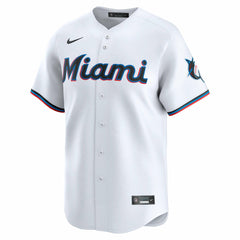 Miami Marlins Home Limited Jersey - White | Nike