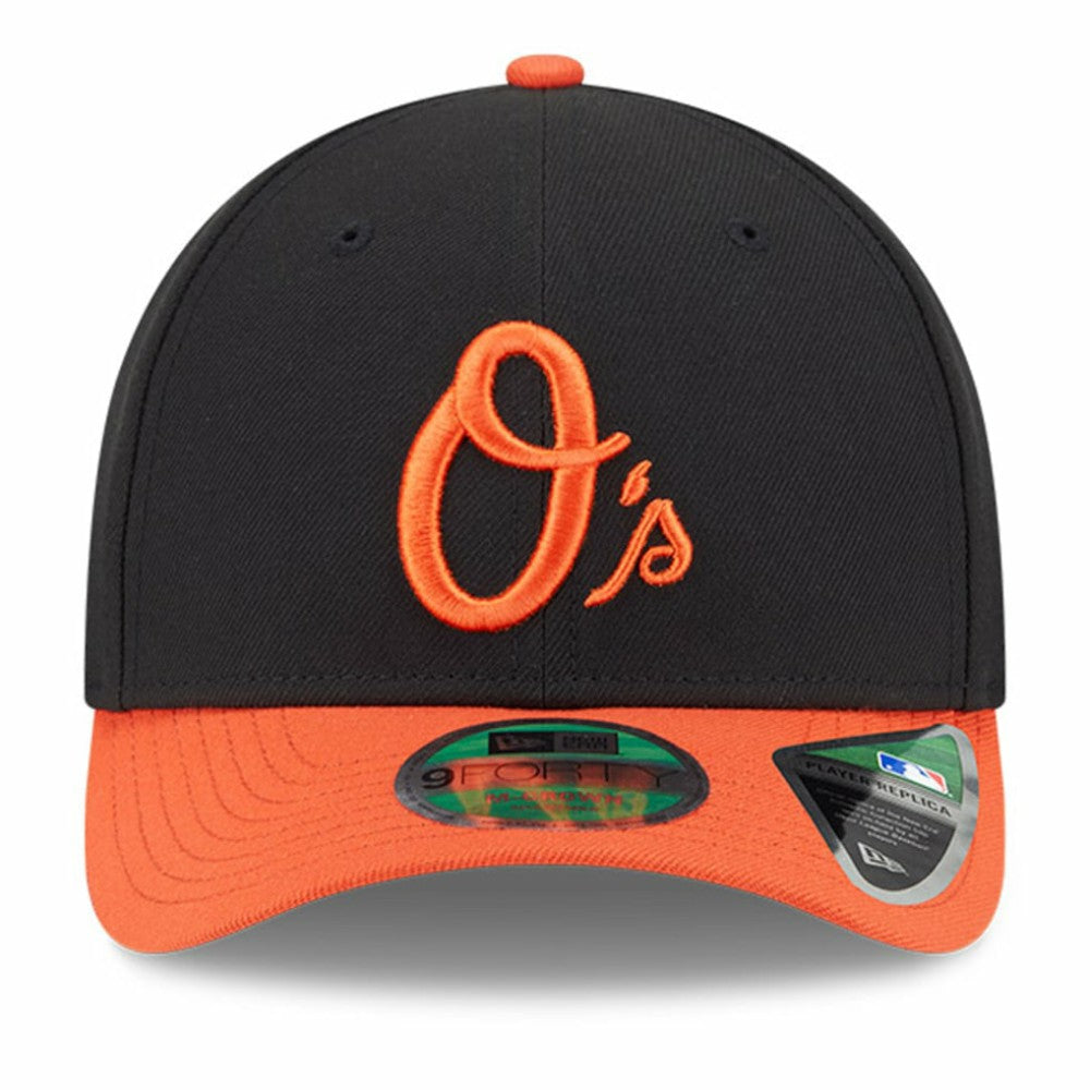 Baltimore Orioles Player Replica 9FORTY Adjustable Hat - Black | New Era