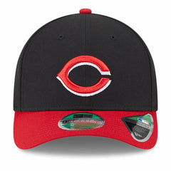 Cincinnati Reds Player Replica 9FORTY Adjustable Hat - Black/Red | New Era
