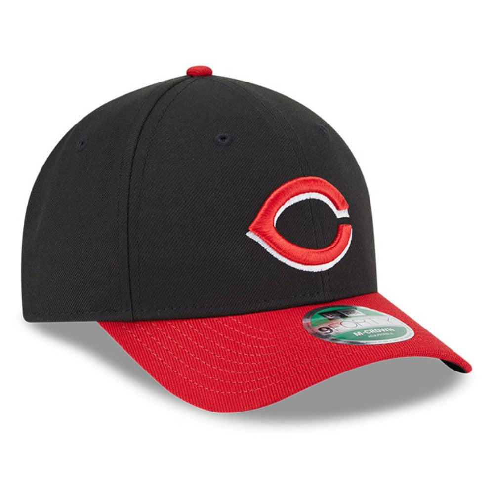 Cincinnati Reds Player Replica 9FORTY Adjustable Hat - Black/Red | New Era