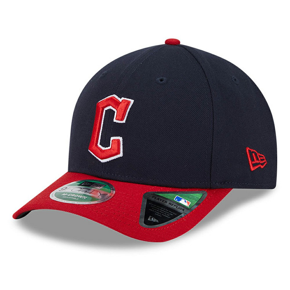 Cleveland Guardians Player Replica 9FORTY Adjustable Hat - Navy | New Era
