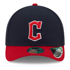Cleveland Guardians Player Replica 9FORTY Adjustable Hat - Navy | New Era