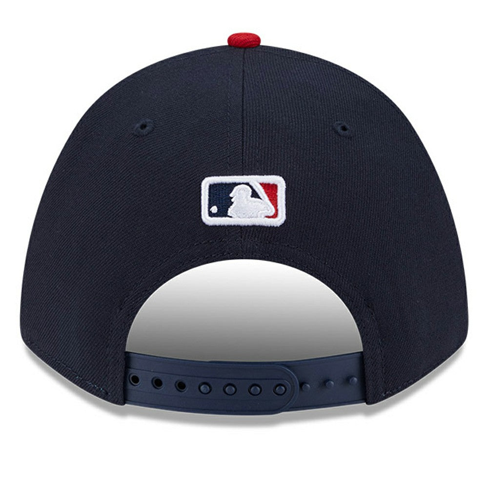 Cleveland Guardians Player Replica 9FORTY Adjustable Hat - Navy | New Era
