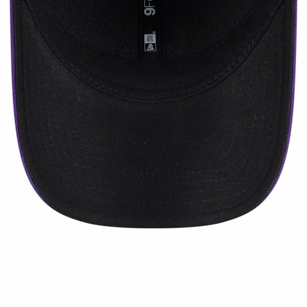 Colorado Rockies Player Replica 9FORTY Adjustable Hat - Black/Purple | New Era