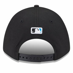 Miami Marlins Player Replica 9FORTY Adjustable Hat - Black | New Era