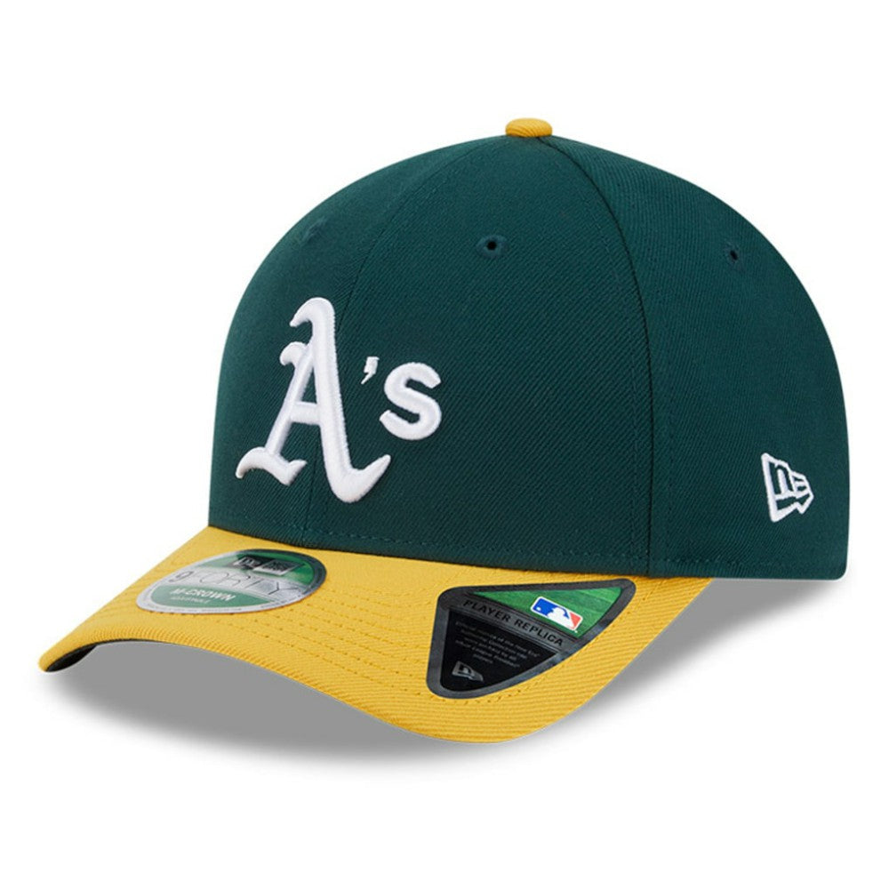 Athletics Player Replica 9FORTY Adjustable Hat - Green/Gold | New Era