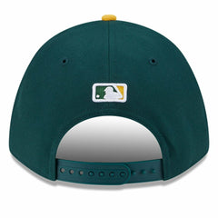 Athletics Player Replica 9FORTY Adjustable Hat - Green/Gold | New Era