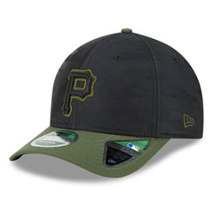 Pittsburgh Pirates Player Replica 9FORTY Adjustable Hat - Black | New Era