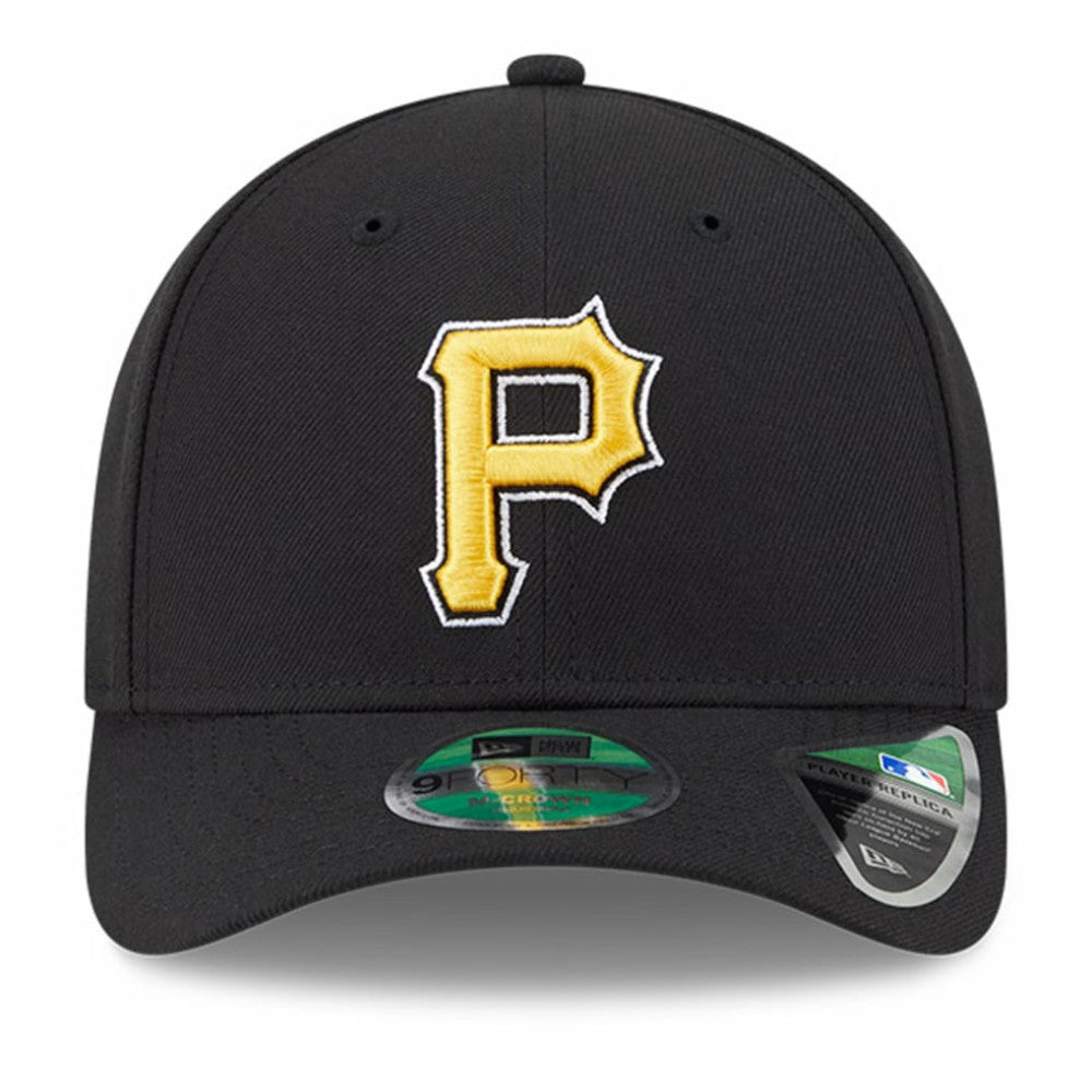 Pittsburgh Pirates Player Replica 9FORTY Adjustable Hat - Black | New Era
